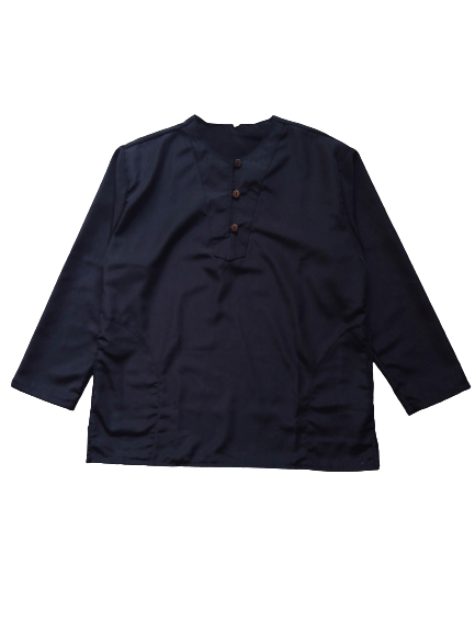 [PROMO] Baju pangsi dewasa model kancing 3 atau setengah/ baju silat