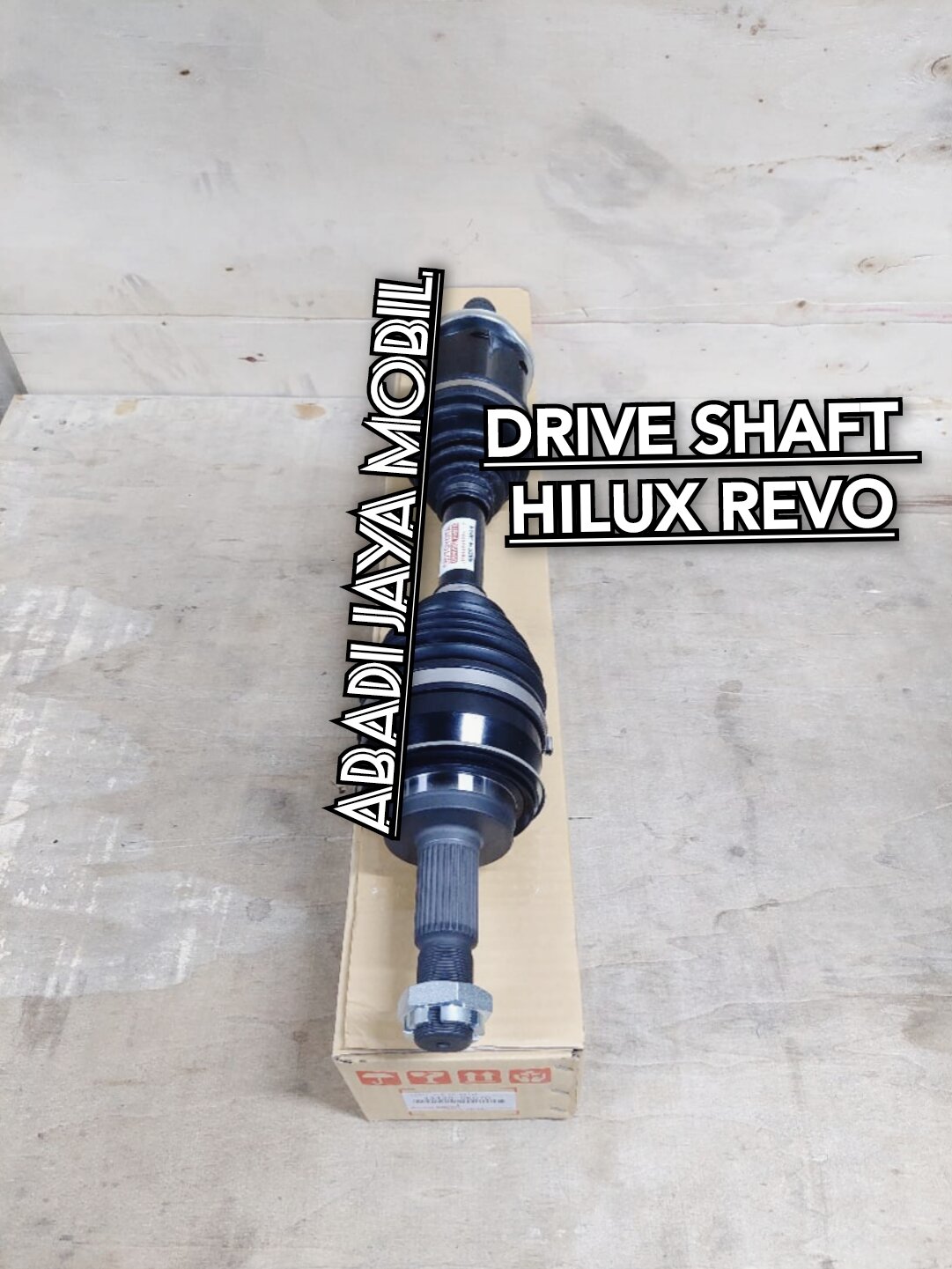 DRIVE SHAFT ASSY CV JOINT DEPAN HILUX REVO FORTUNER VRZ 43430-0K070 Harga 790,000 rupiah*Gratis Ongkir