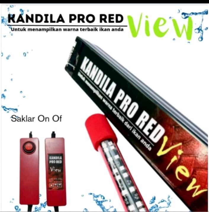 LAMPU AQUARIUM LED TANNING KANDILA PRO RED VIEW 1000