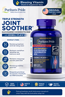 Puritan Vitamin Triple Strength Glucosamine Chondroitin & MSM Joint S