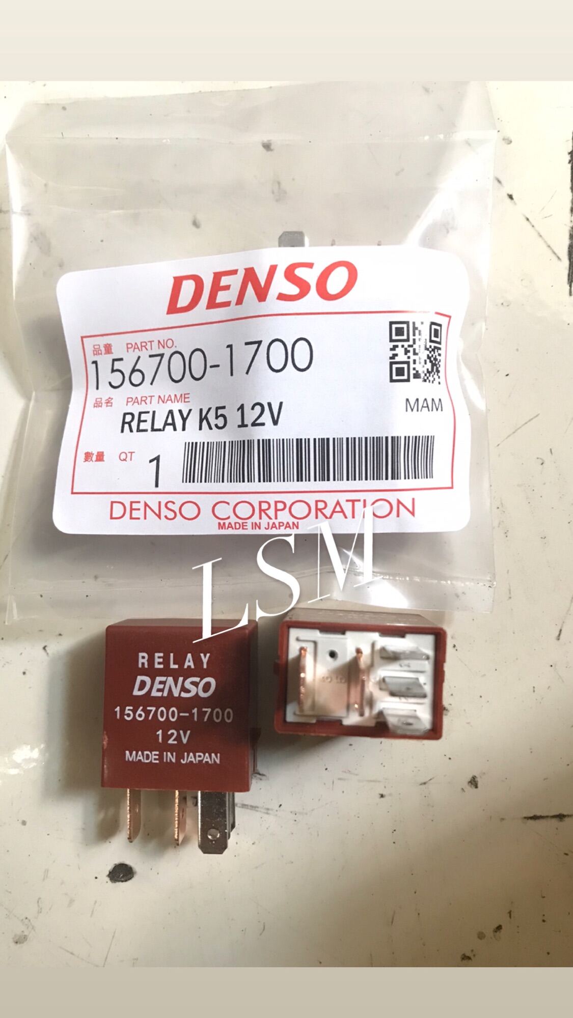 Relay Coklat 12volt kaki 5 Original Denso 1567001700 Lazada Indonesia