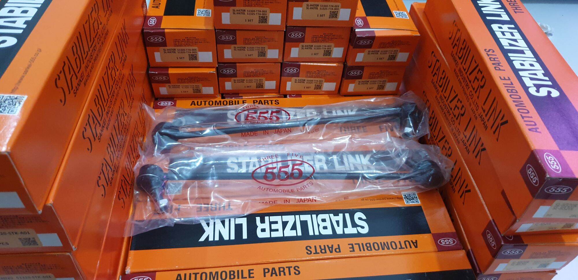 LINK STABIL STABILIZER LINK HONDA ALL NEW JAZZ RS 555 JAPAN HARGA 1PCS