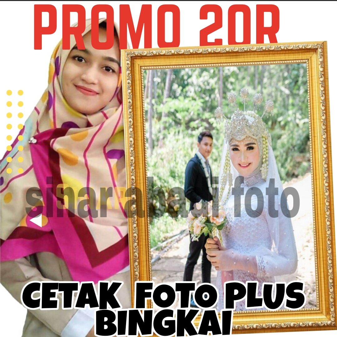 Cetak Foto 40x30 Ukuran Jumbo Termurah Sudah Sama Bingkaicod Lazada Indonesia 6940