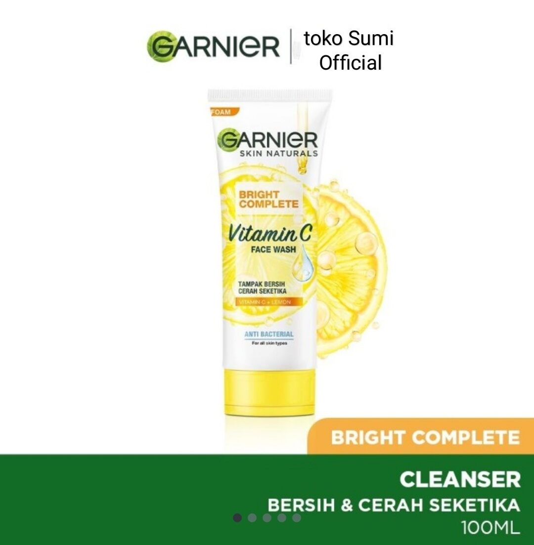 Garnier light complete face wash vitamin c 100 ml Lazada Indonesia