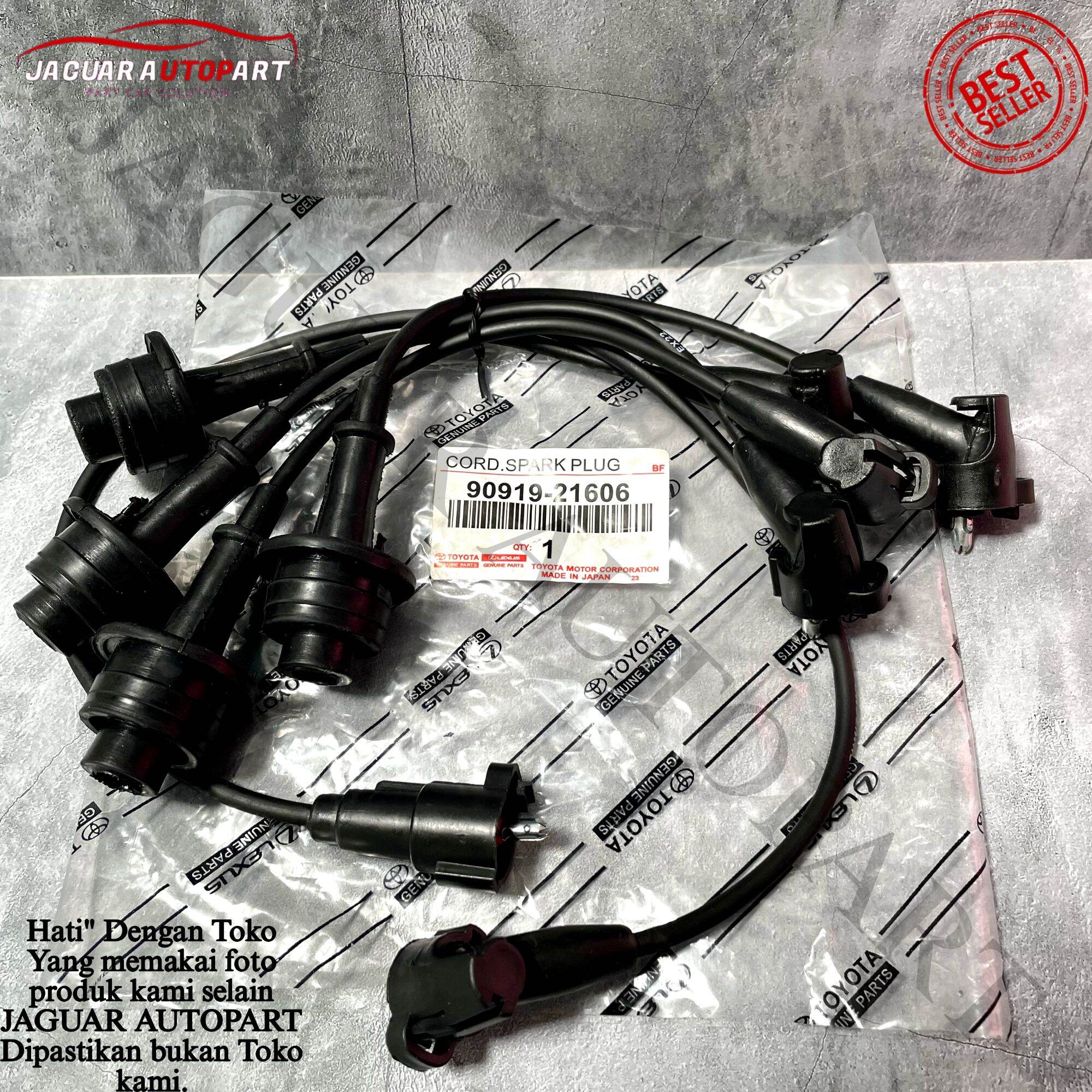 BUSI KABEL BUSI CABLE CORD PLUG KIJANG EFI 1.8 1800CC ORIGINAL 1SET Harga 75,000 rupiah*Gratis Ongkir