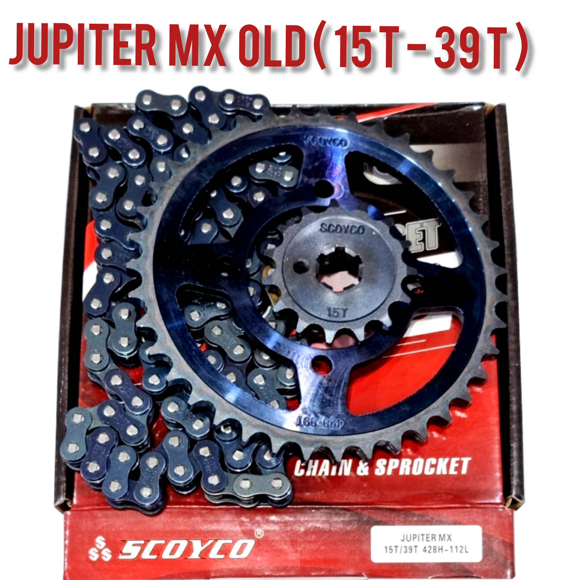 GEAR SET JUPITER MX OLD / PAKET GIR RANTE JUPITER MX LAMA UKURAN 39