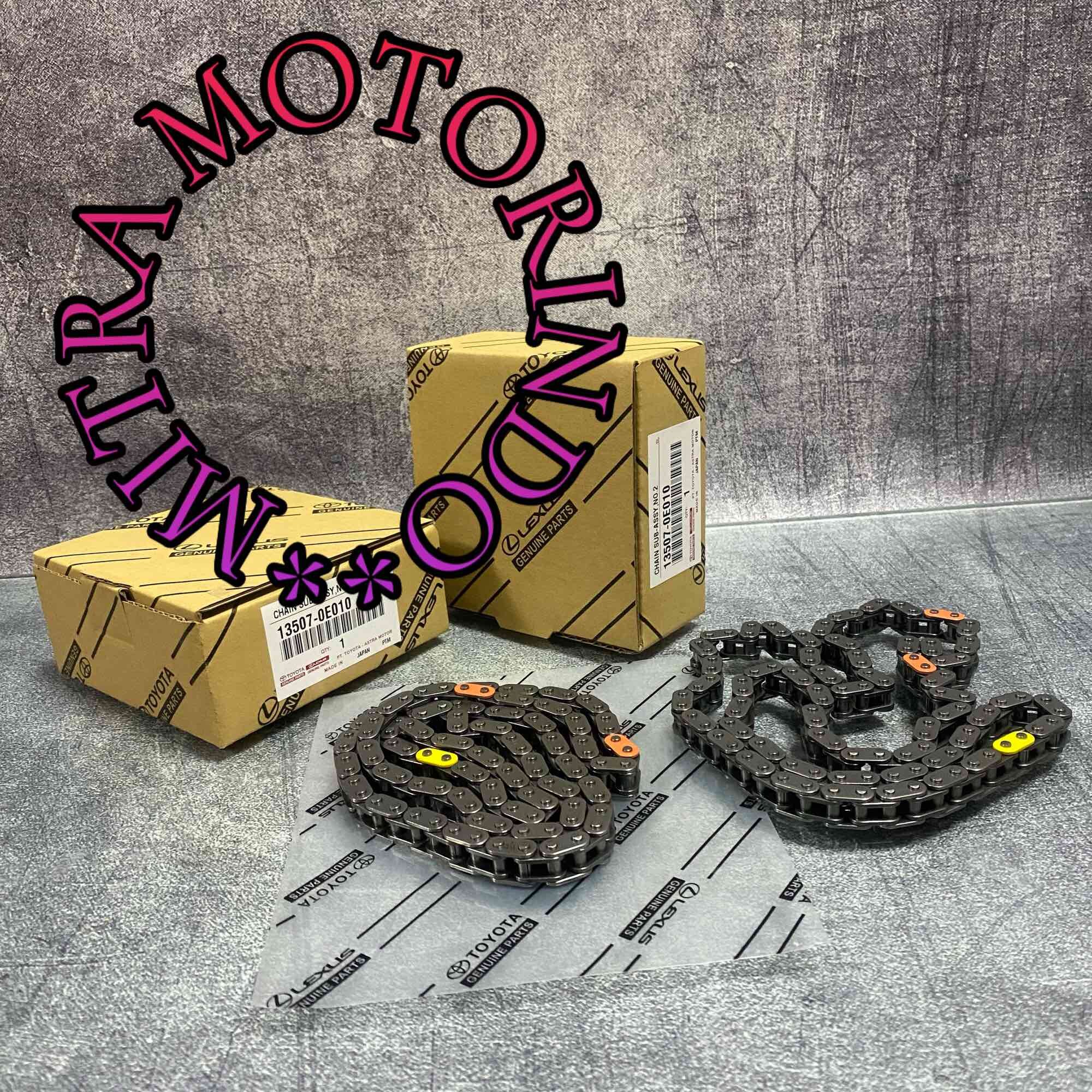 Timing Chain/Rantai Keteng No.2 Panjang Toyota Innova Reborn Hilux Revo Fortuner VRZ 13507-0E010 Grade A Japan Harga 254,500 rupiah*Gratis Ongkir