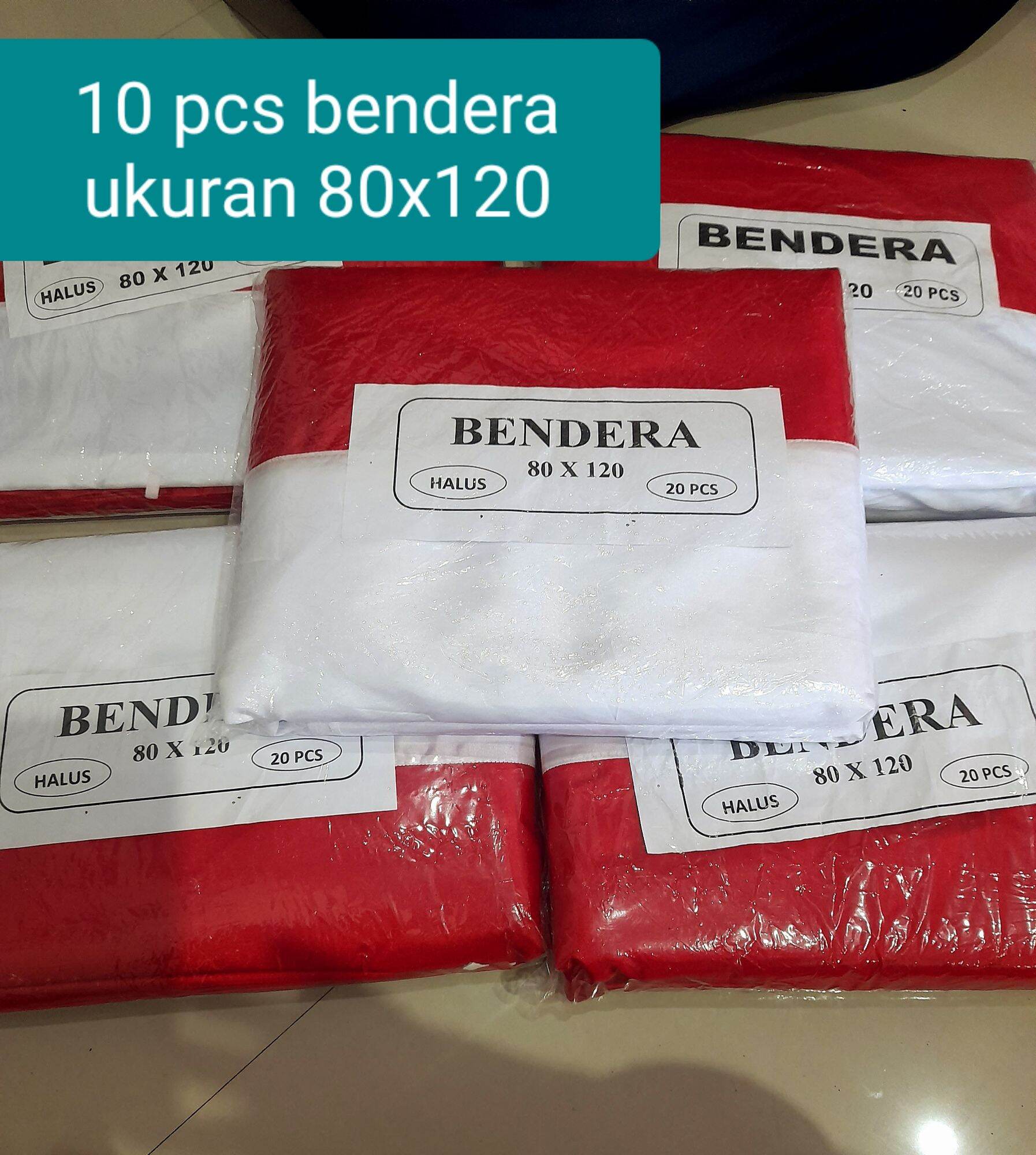 Harga lampu hias	 10Pcs Bendera Ukuran 120X80 Cm / Bendera Merah Putih / Bendera Rumah Gedung 	