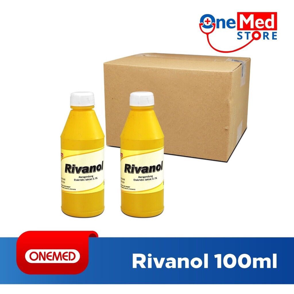 Rivanol Onemed 100ml Cairan Pembersih Luka Antiseptik | Lazada Indonesia