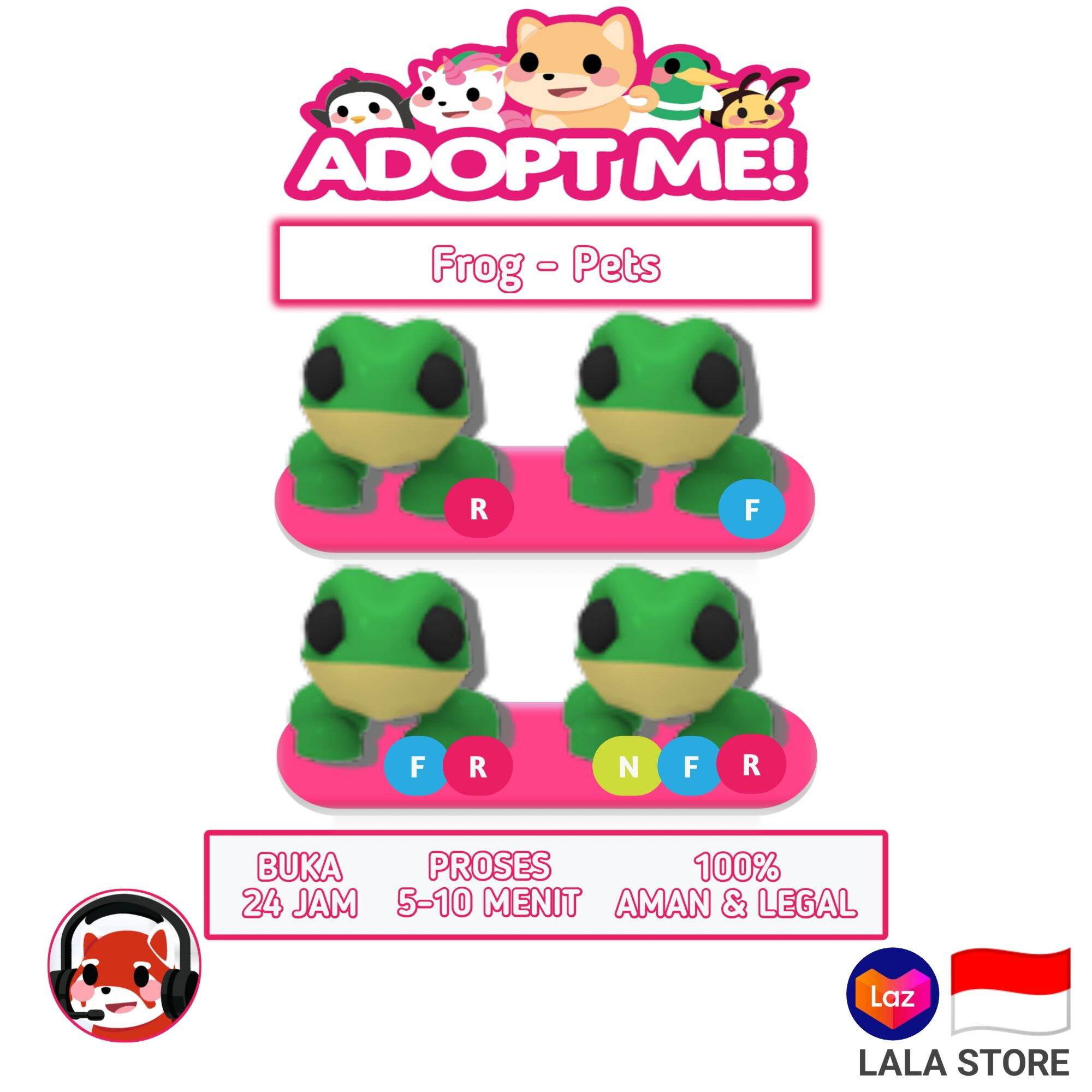 Adopt Me - Frog - Roblox | Lazada Indonesia