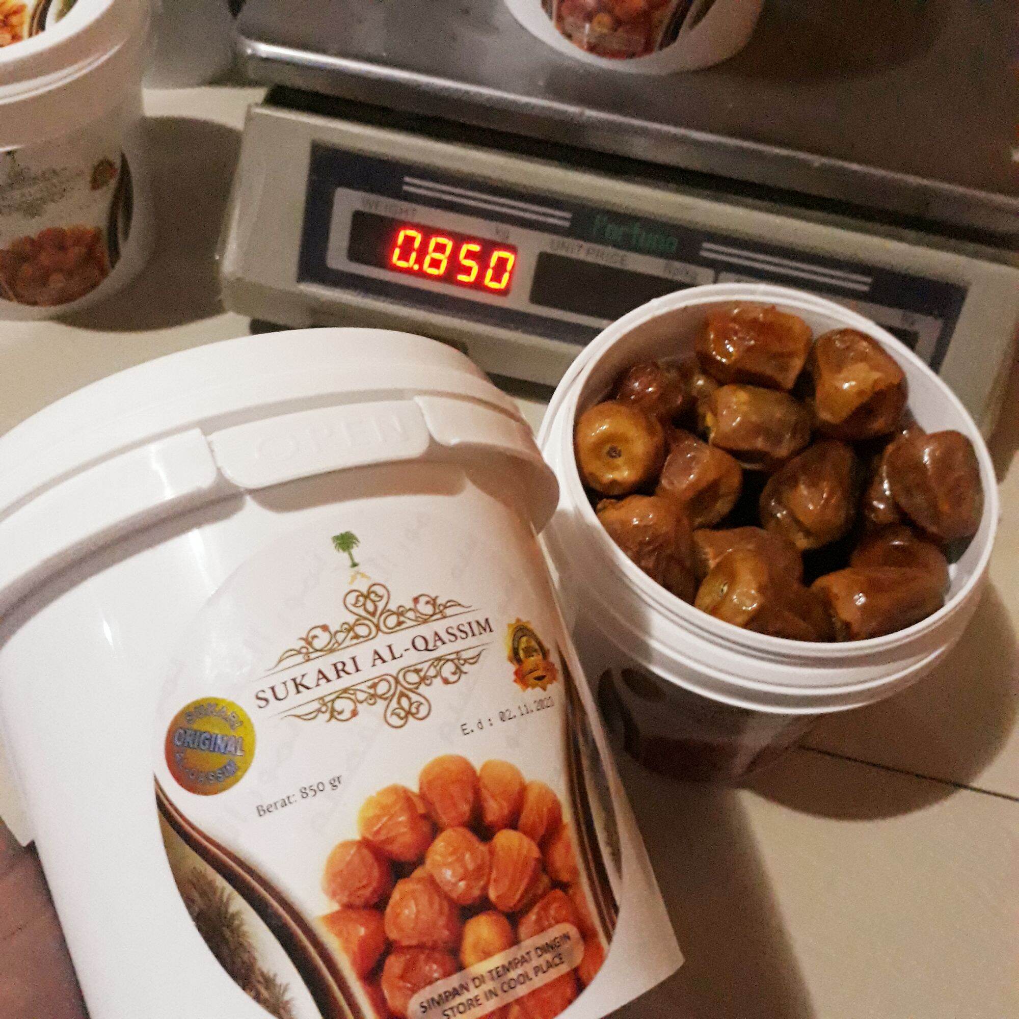 Kurma Sukari Al Qassim Premium Kemasan Ember 850 Gram Lazada Indonesia 9889