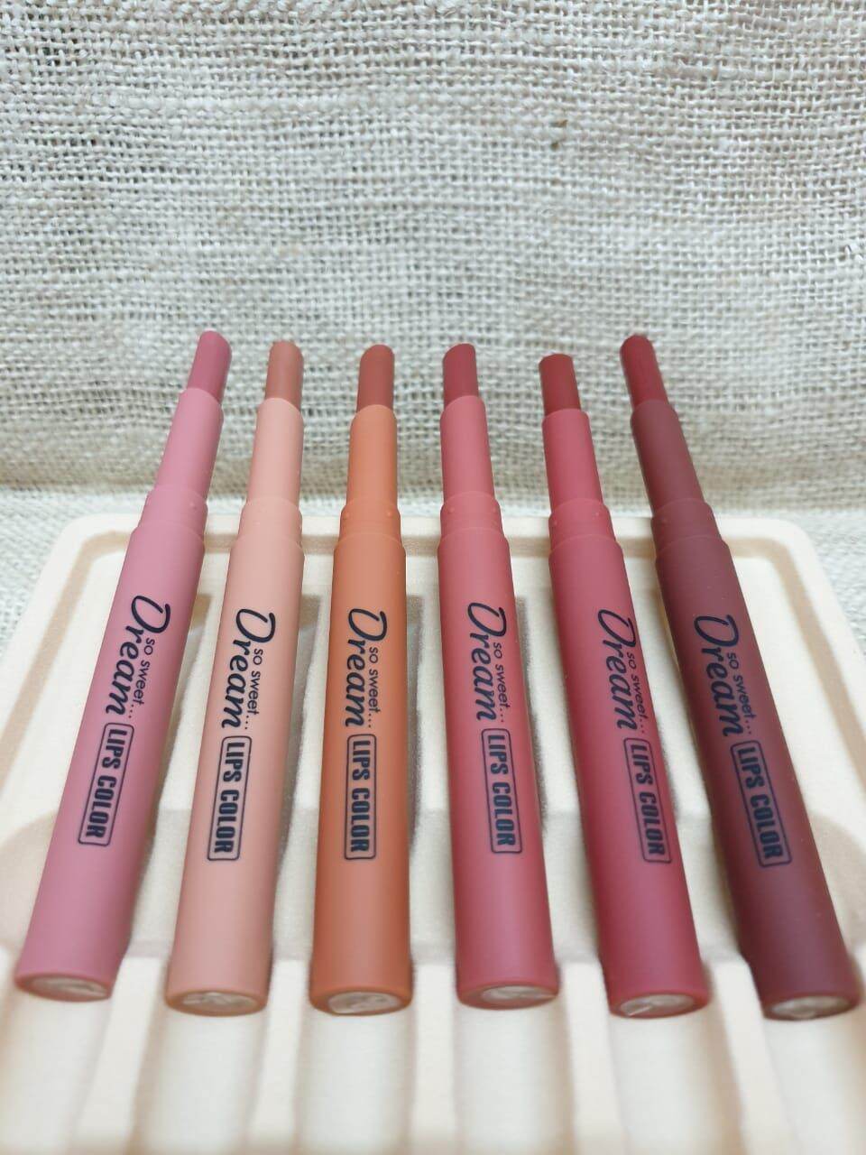 (6 PCS) LIPS COLOR TANAKO 072 (NEW)