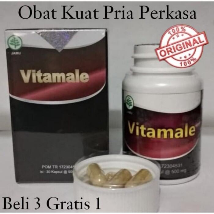 ORIGINAL A1 SuplementKesehatanHerbalNfVitamale1 Isi 30Asli