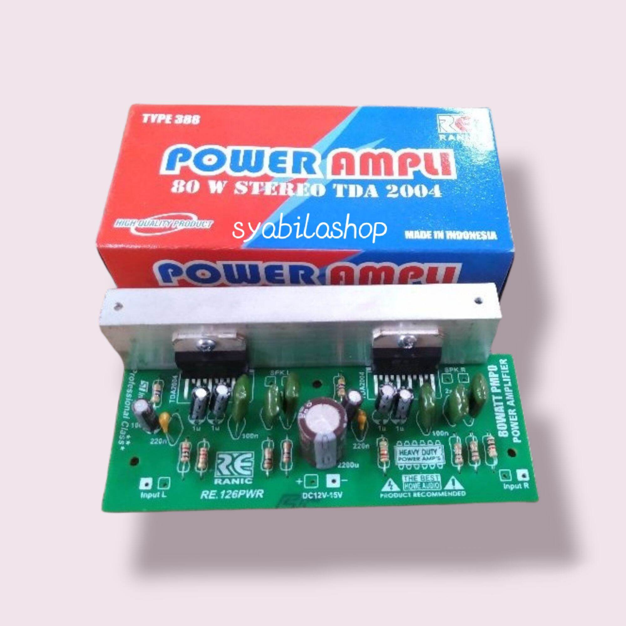 KIT POWER AMPLIFIER TDA2004 TDA2005 STEREO BTL (387) Lazada Indonesia