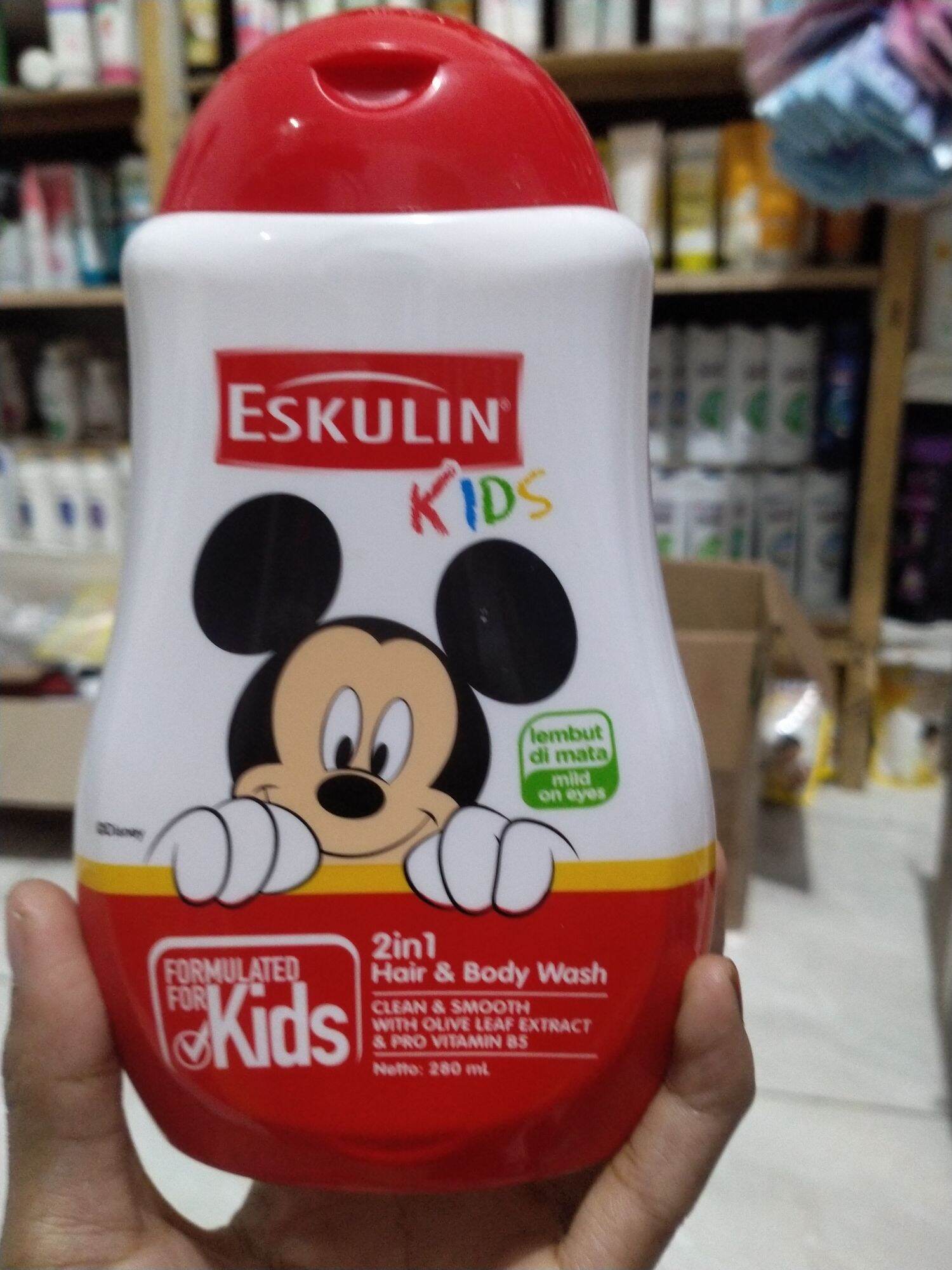 Eskulin Kids 2 In 1 Hair And Body Wash Botol 280 Ml | Lazada Indonesia