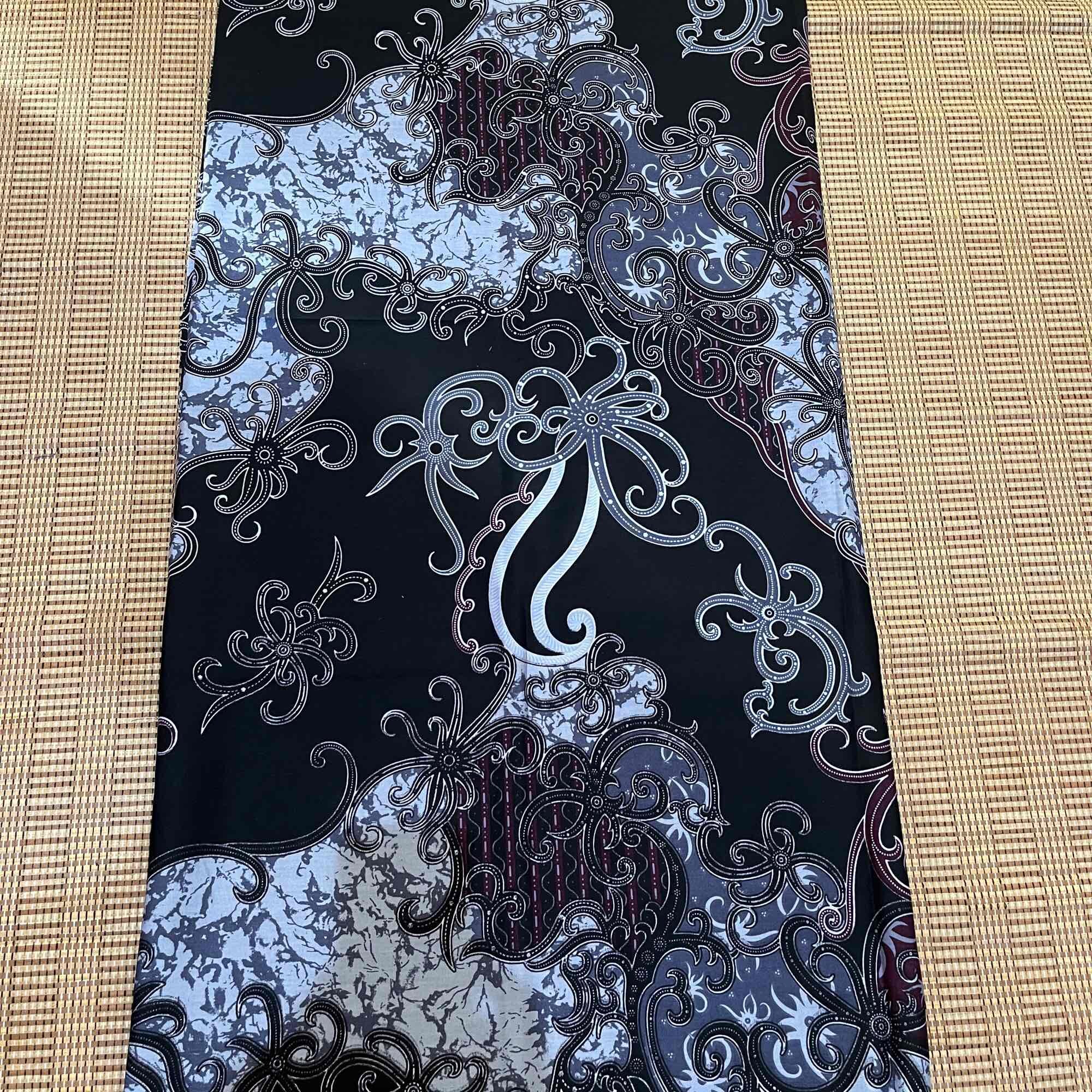 kain batik kalimantan bahan katun K08