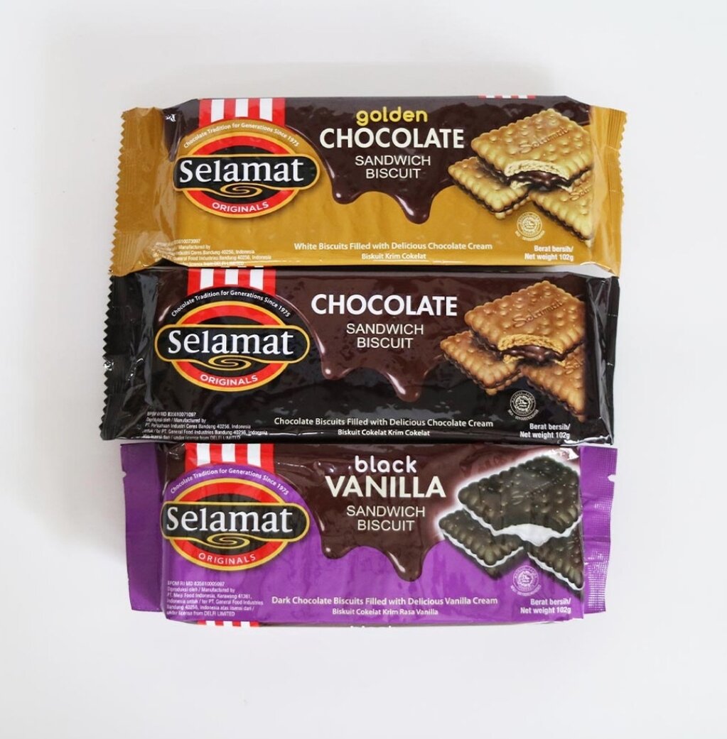 SELAMAT BISKUIT Sandwich Biscuit Biskuit Selamat 102 Gram | Lazada