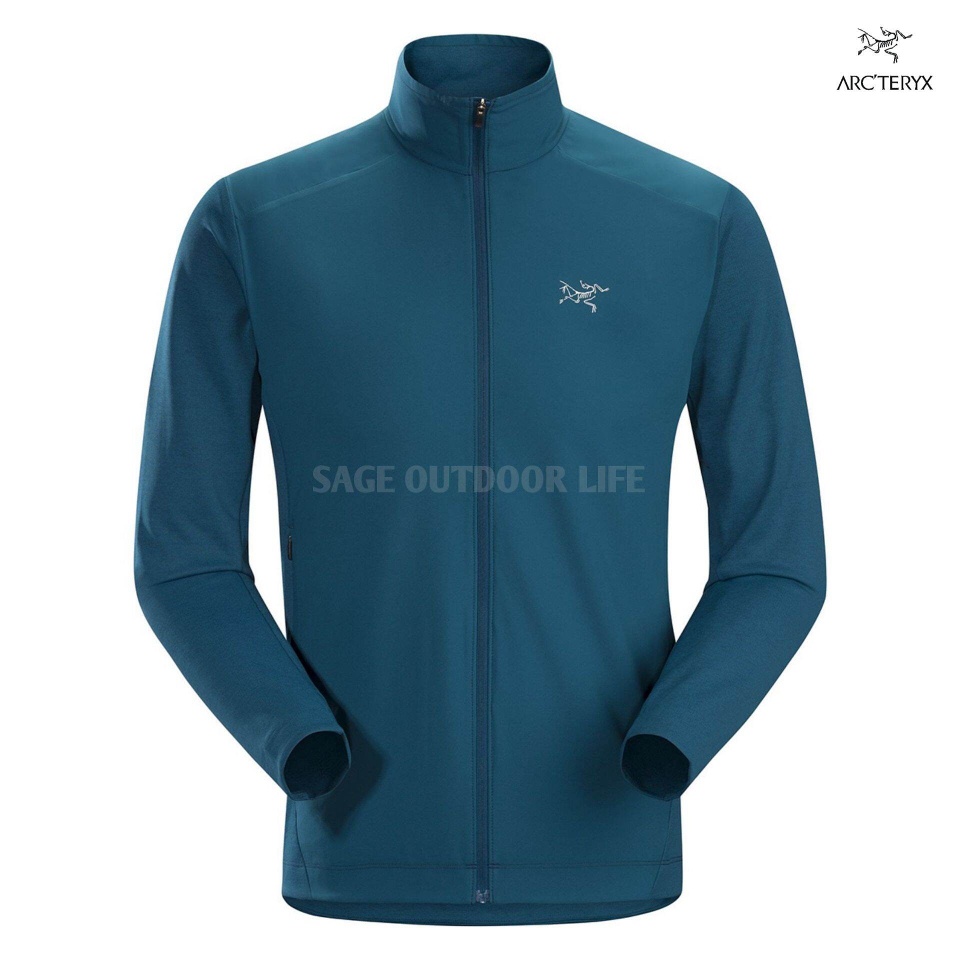 Jacket Arcteryx Stradium Full Zip Trail Running Hiking Men Pria