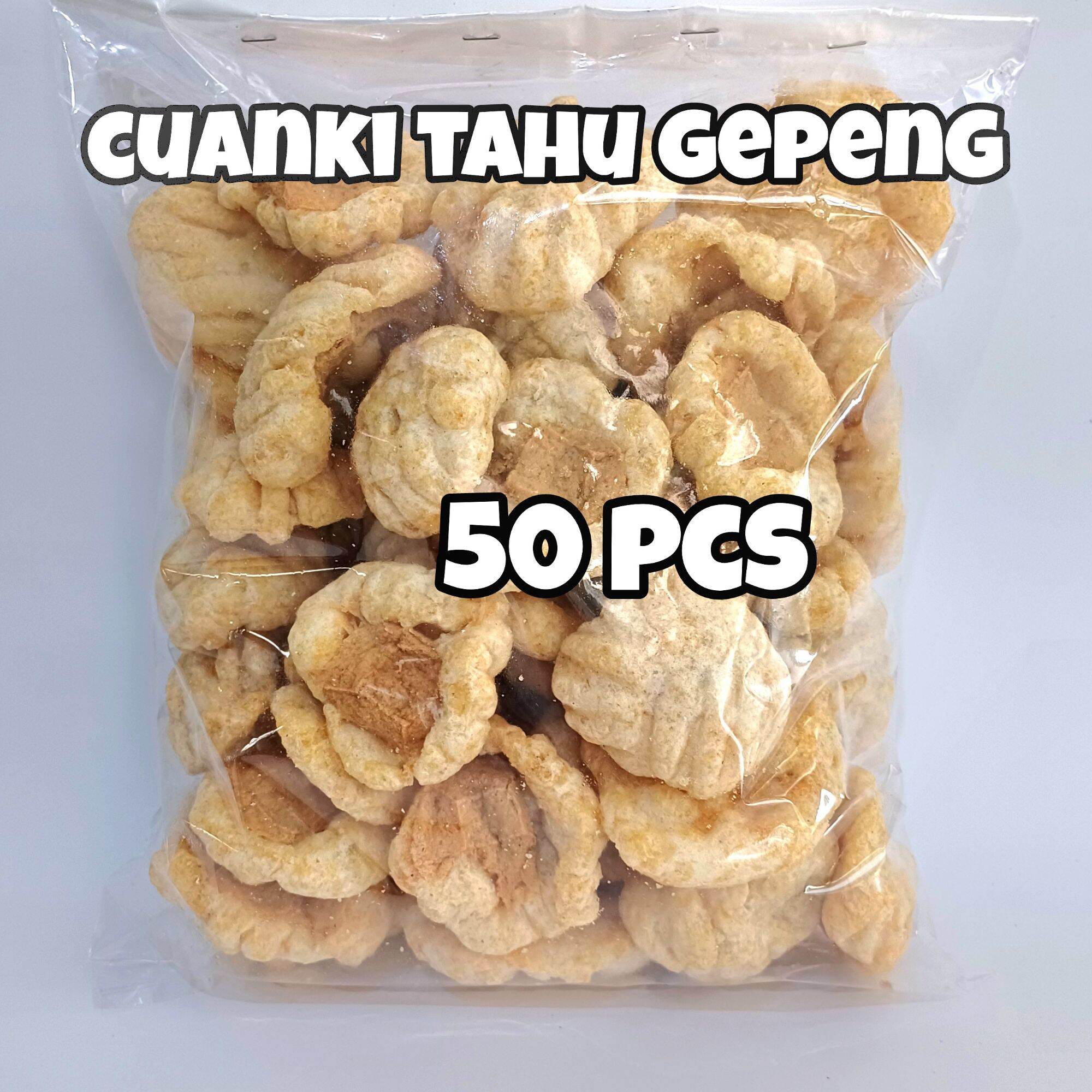 Cuanki Tahu Gepeng Isi 50 Pcs Cuanki Tahu Geprek Lazada Indonesia