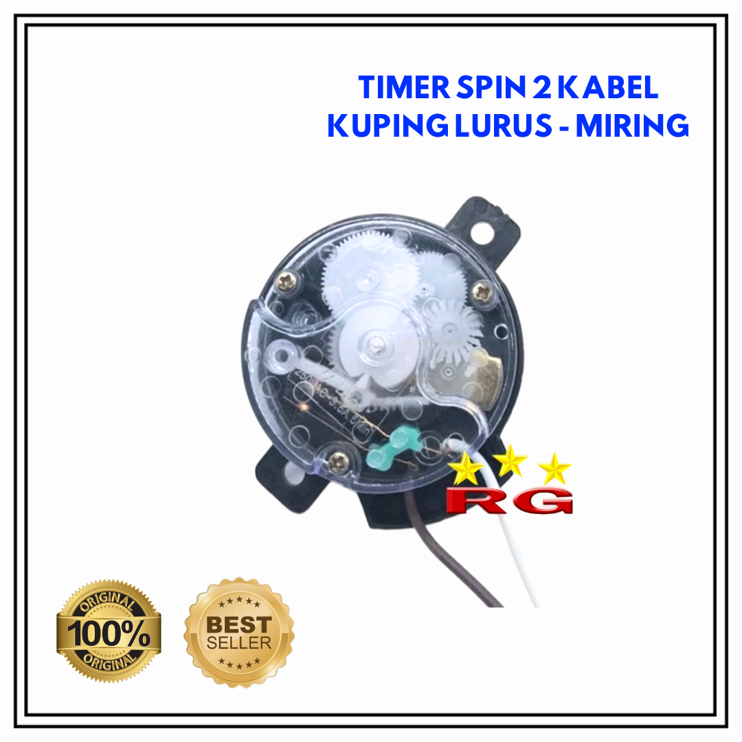 Dryer Timer 2 Cables Multi Washing Machine / Spin Switch Harga 8,600 rupiah*Gratis Ongkir