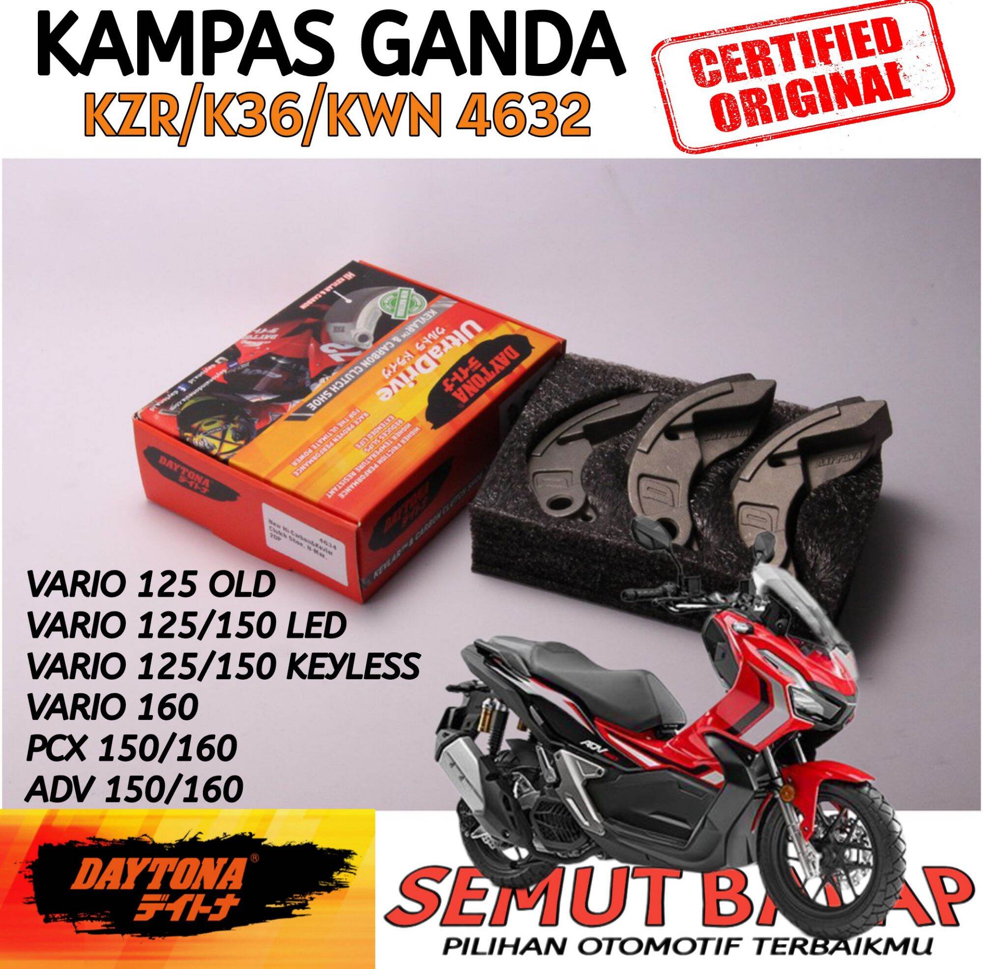 KAMPAS GANDA DAYTONA ADV 150 ORIGINAL KAMPAS GANDA DAYTONA ADV 160 ...