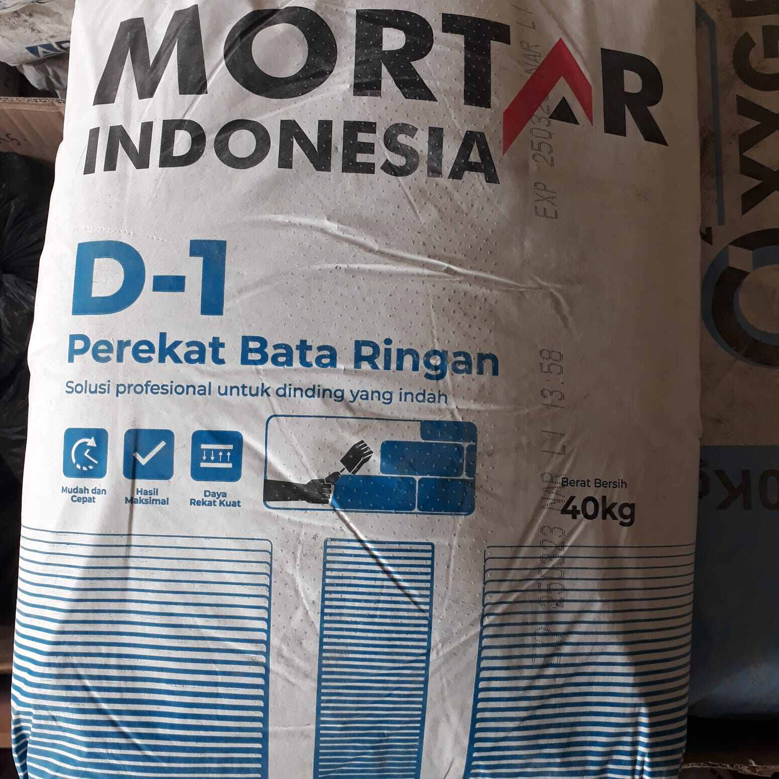 MORTAR INDONESIA D1 ( 40 KG ) | Lazada Indonesia