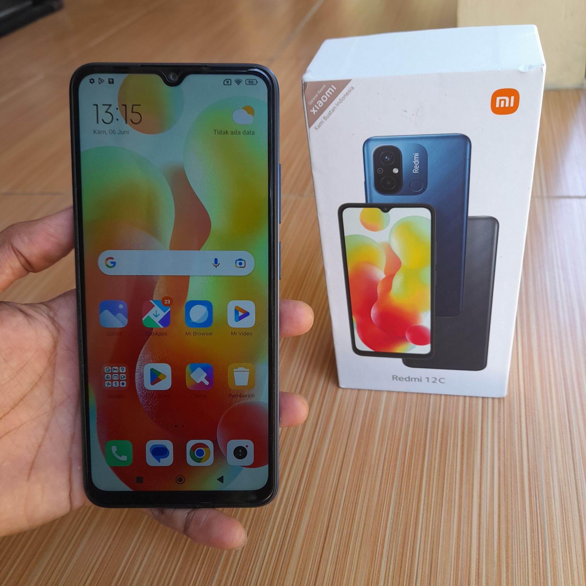 Redmi 12c Ram 4/128Gb Original Fulset Harga  1,100,000 Ringgit*Penghantaran Percuma