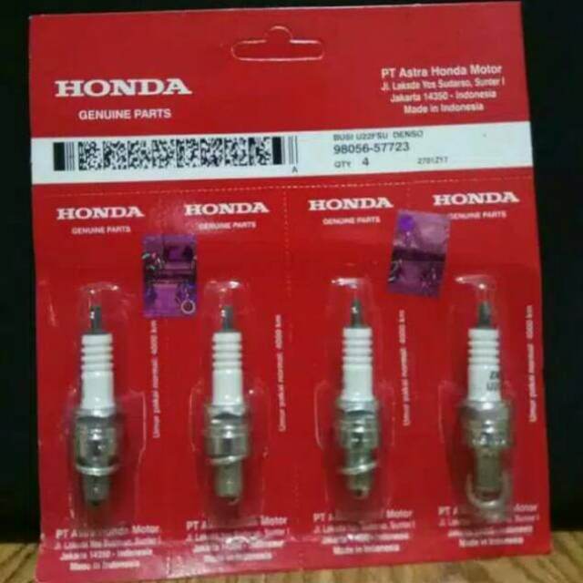 Busi Denso U22FSU Isi 4 Pcs Lazada Indonesia