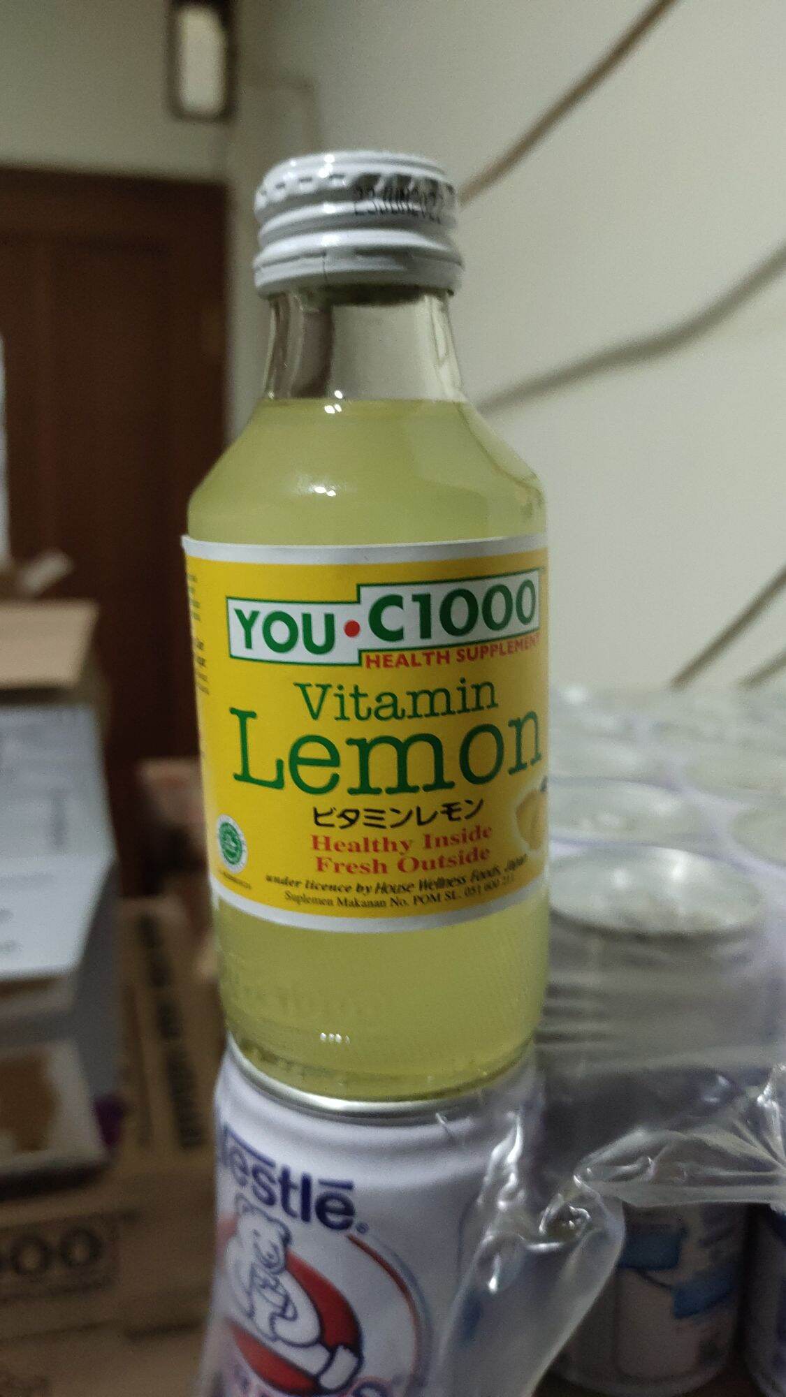 1dus You C 1000 Lemon Botol Kaca Minuman Multivitamin Lazada Indonesia