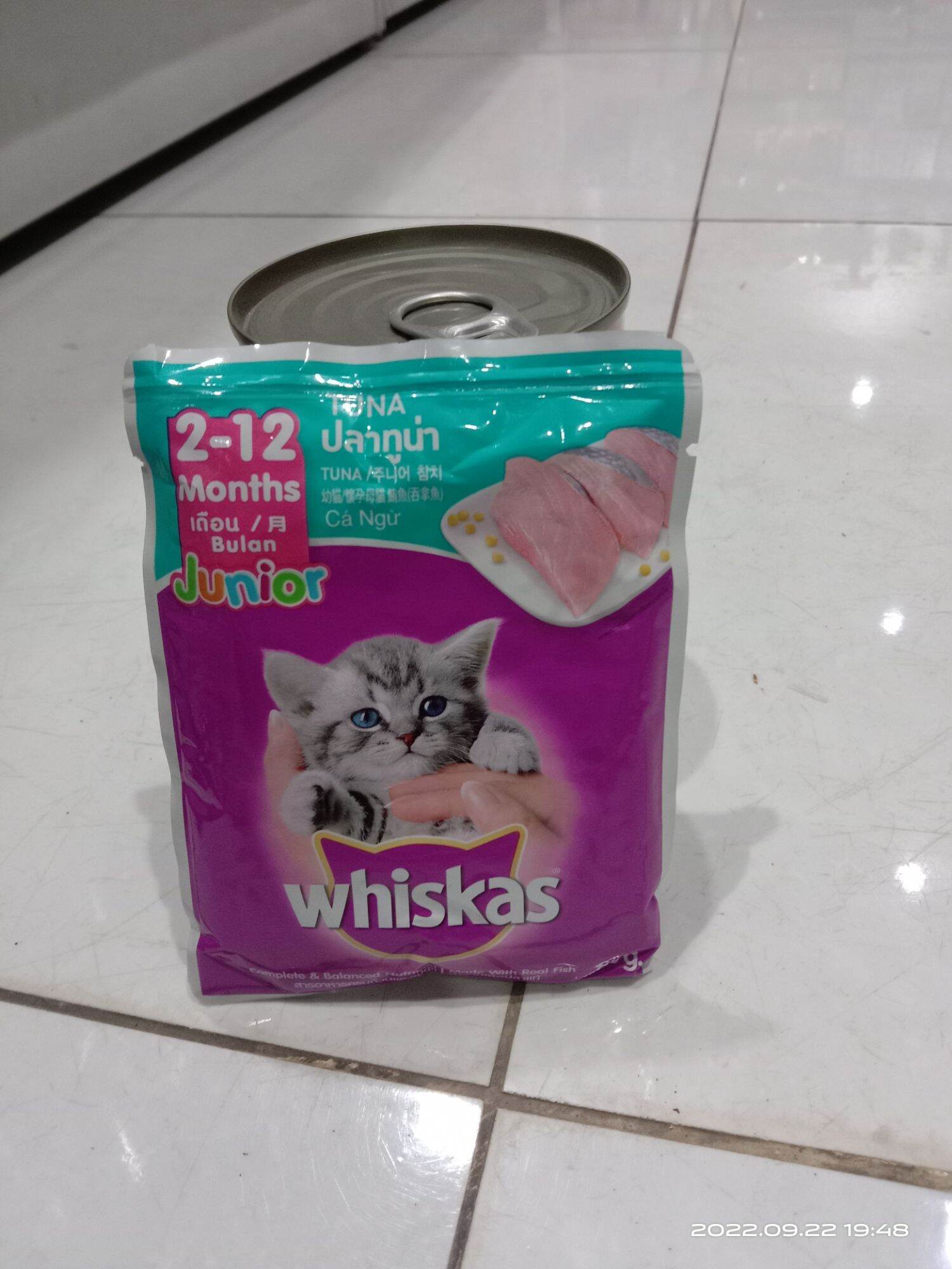 whiskas sachet junior tuna Lazada Indonesia