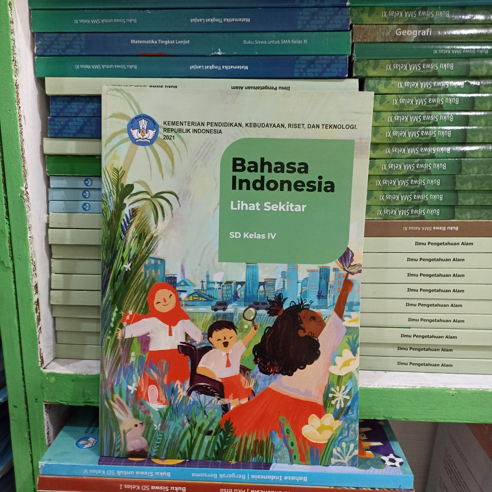 Buku Bahasa Indonesia SD Kelas 4 Kurikulum Merdeka Diknas | Lazada ...