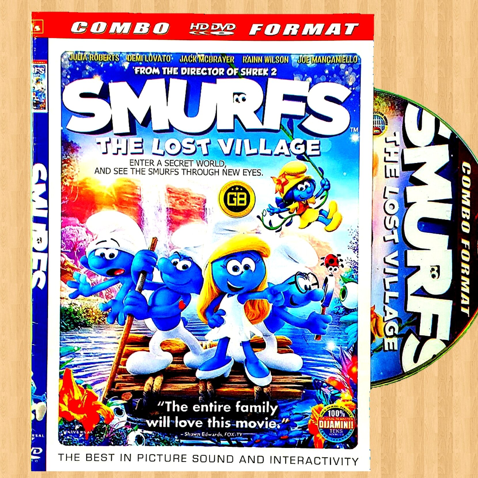 Original Hd Kaset Dvd Film The Smurfs 3 Full Movies Sub Indo - Kaset