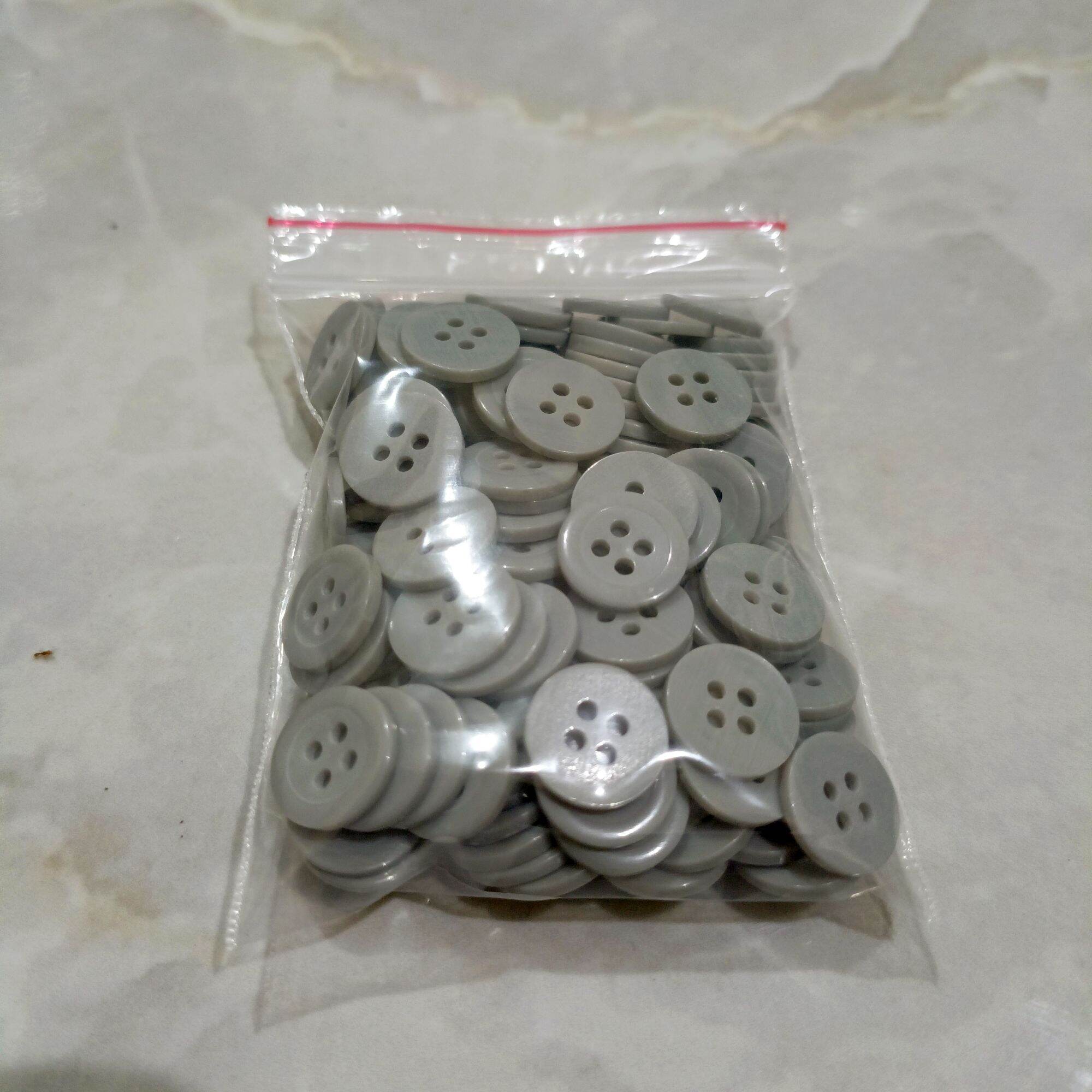 144pcs Kancing Dinas PDH Ukuran 22L (14mm) Warna Lengkap