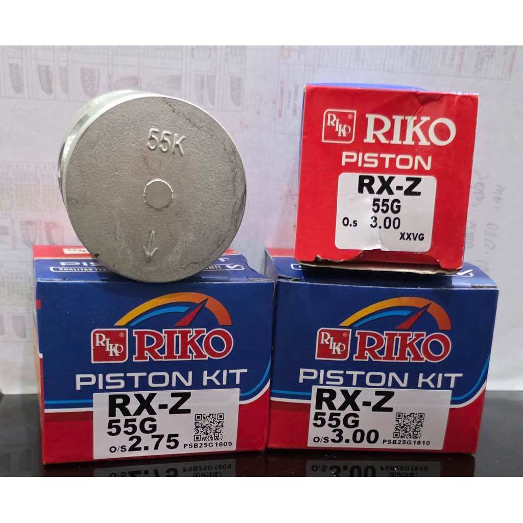 PISTON KIT SEHER SET YAMAHA RXZ OS STD - 300 RIKO Giá 137,500 Đồng*Miễn phí vận chuyển