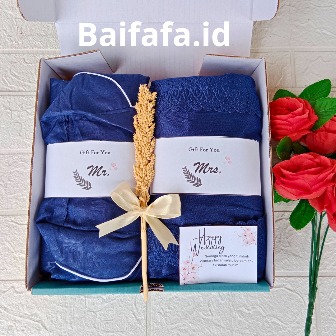 Romantic Couple pernikahan Hampers Pajama and Lingerie Sets/ Couple Anniversary hadiah