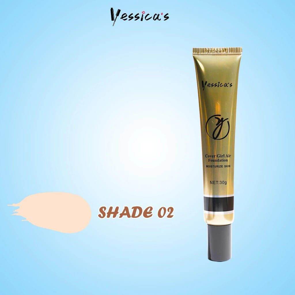 FYC - Yessicas Waterproof Foundation Cover Girl Air Moisturize Skin 30gm