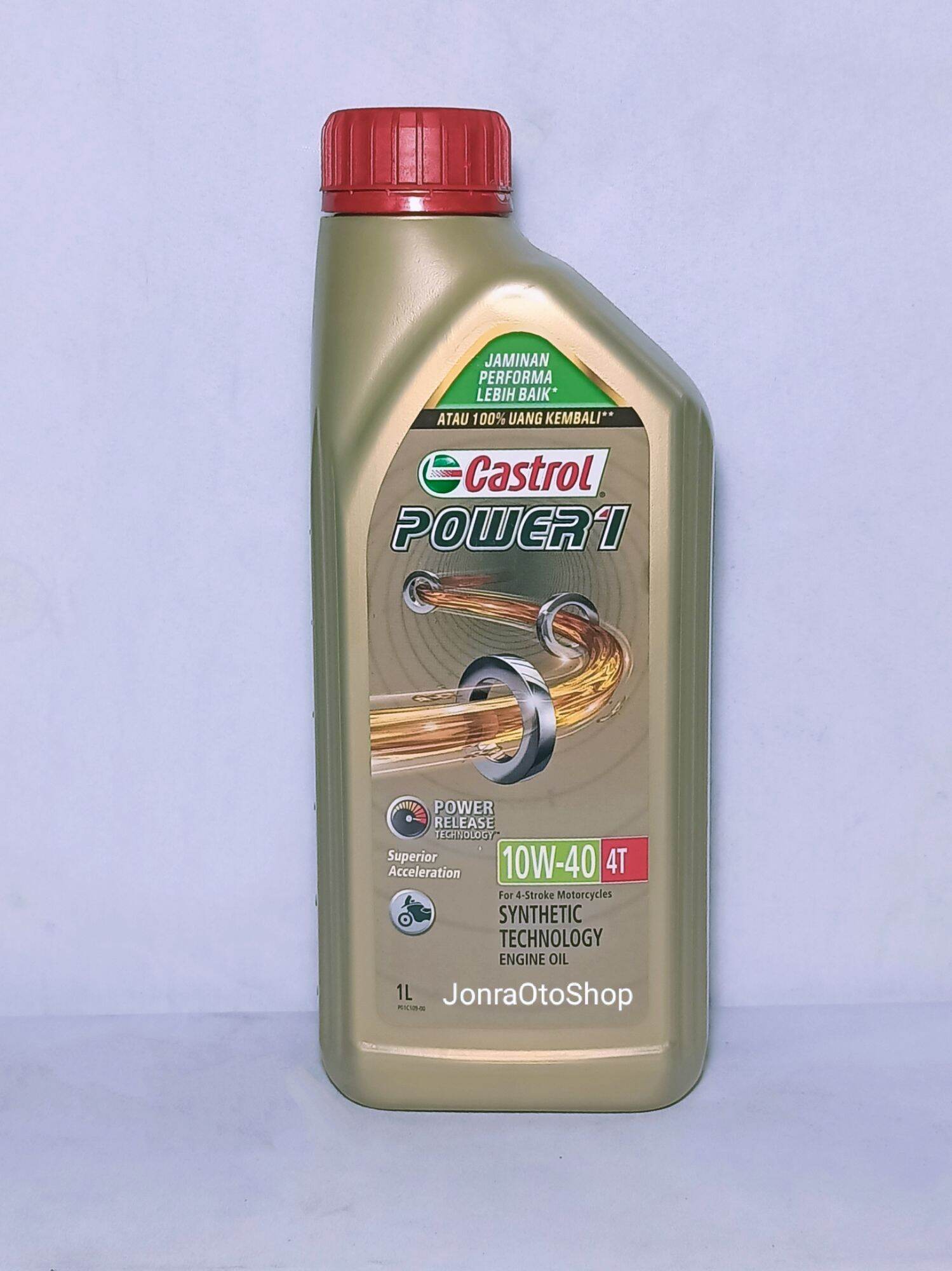 [ ASLI ] Oli Mesin Castrol Power1 1 Liter | Lazada Indonesia