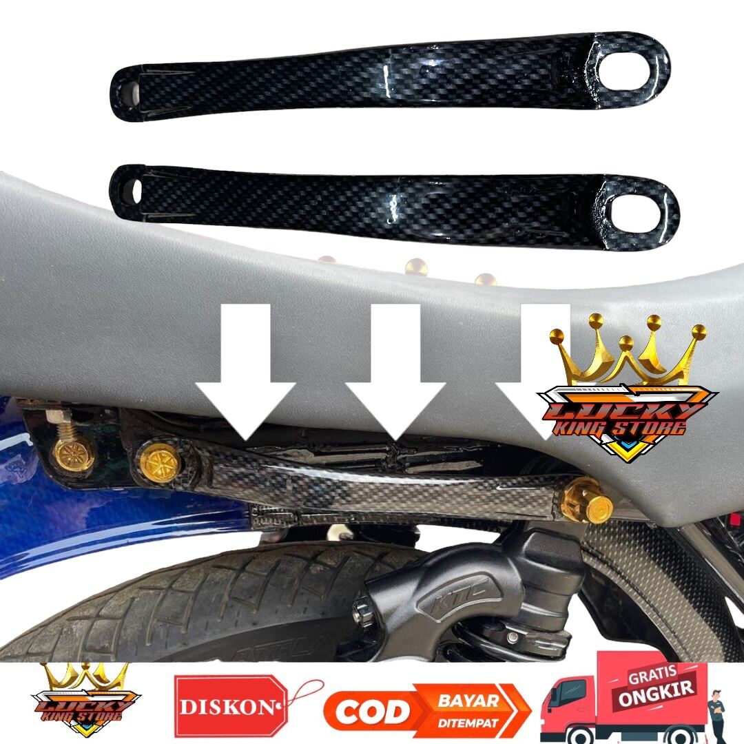 Behel samping rx king atau begel mini rx king aluminum karbon Lazada Indonesia