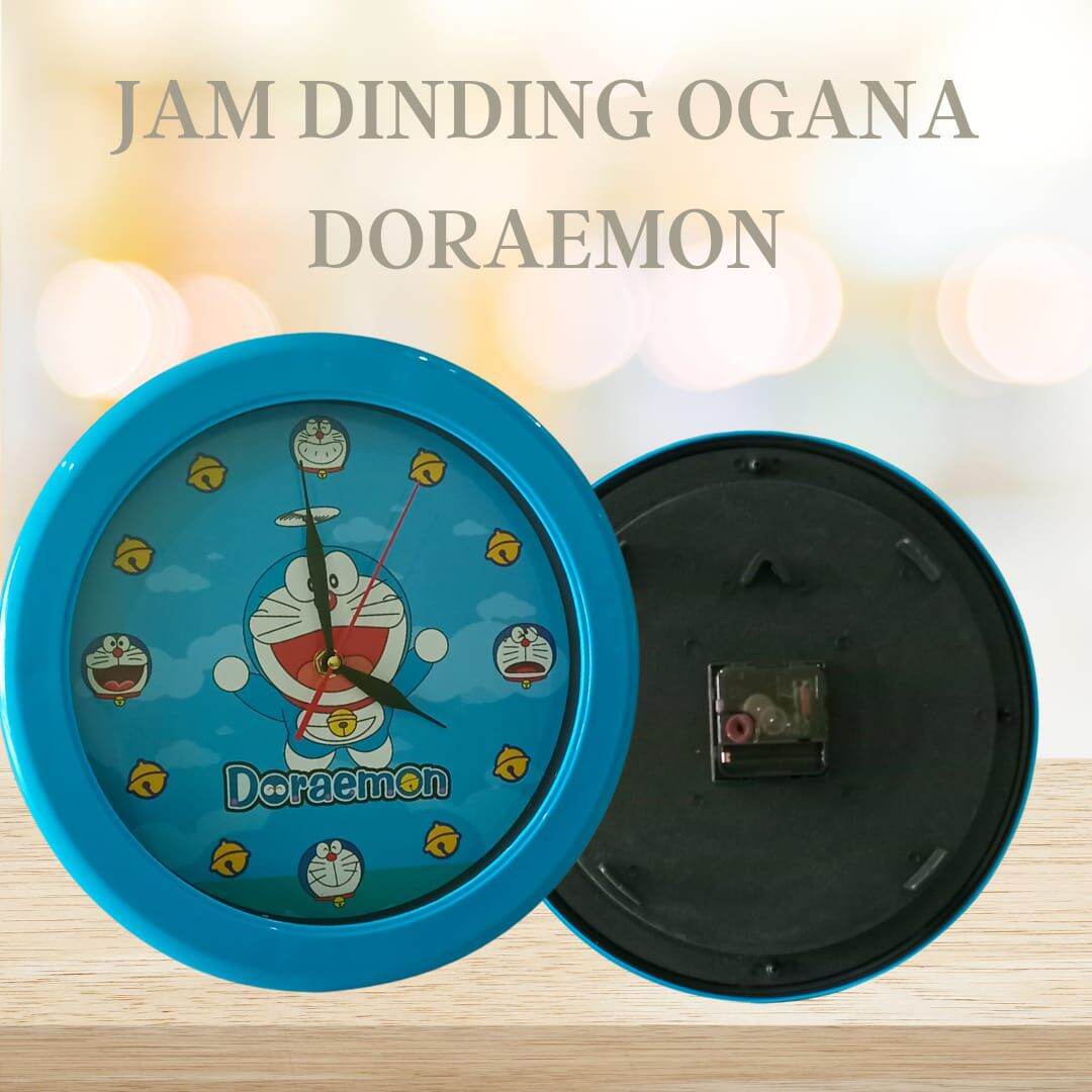 Jam Dinding Polos Jumbo Motif Kartun Cartoon Kaligrafi Ogana Diameter 30cm