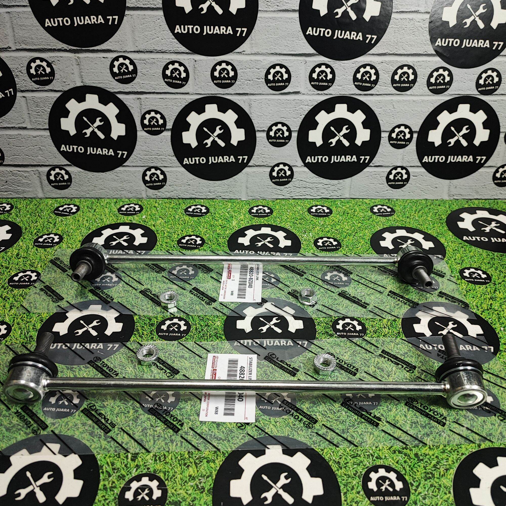 Link Stabilizer Link Stabil Depan Toyota Agya Ayla 1.000CC 1.200CC Japan Original 1set/2pcs Harga  120,000 Ringgit*Penghantaran Percuma