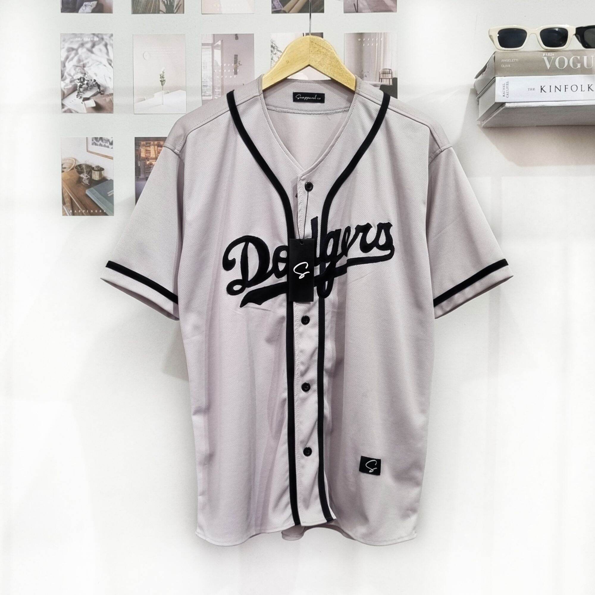 Jual BAJU BASEBALL jersey baseball Pria Wanita dodgers terlaris terbaru -  Kota Bandung - Jersey Baseball Id