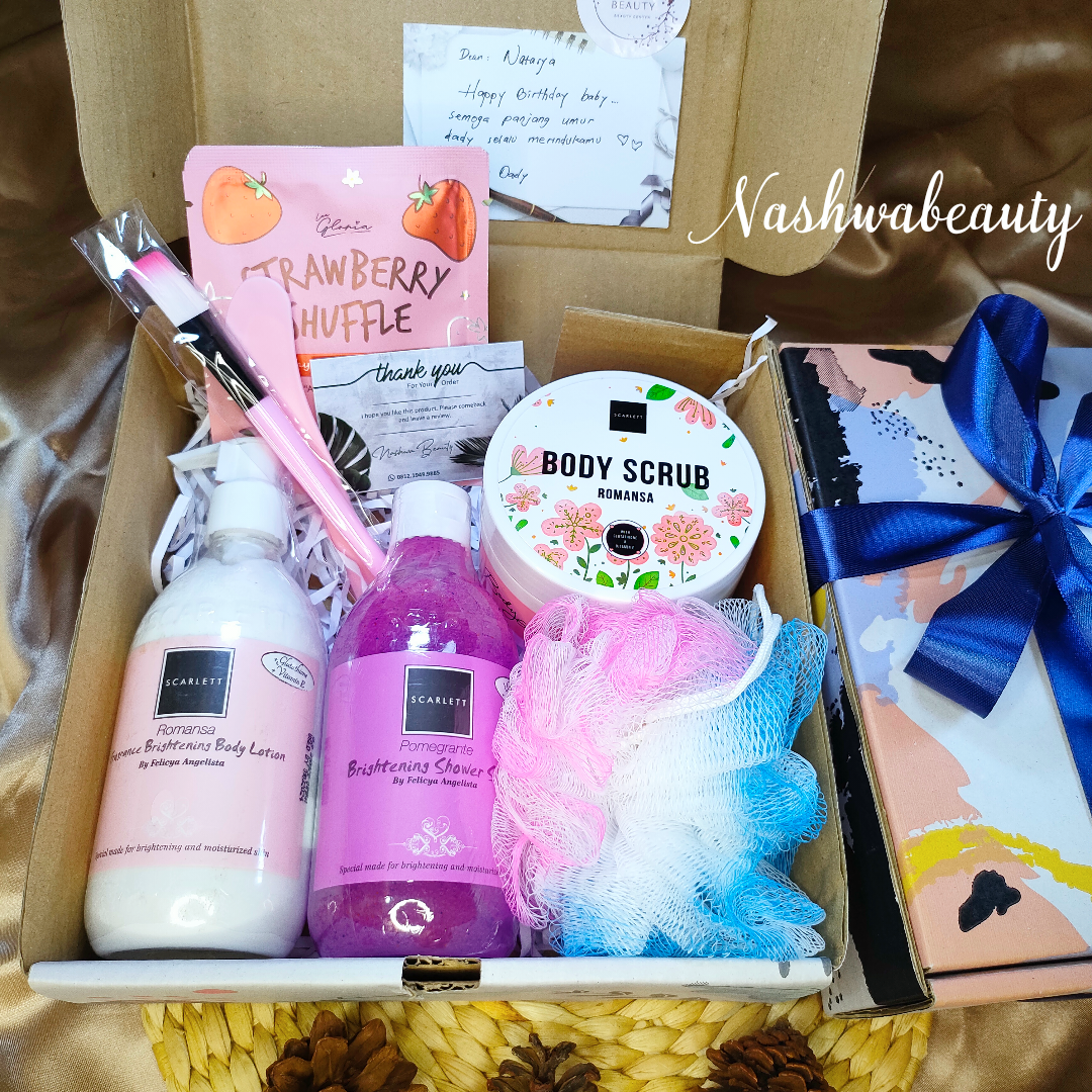 Hampers SCARLETT Fullsize Bisa pilih Varian | Kado Ulangtahun | kado wisuda | kado pernikahan dll