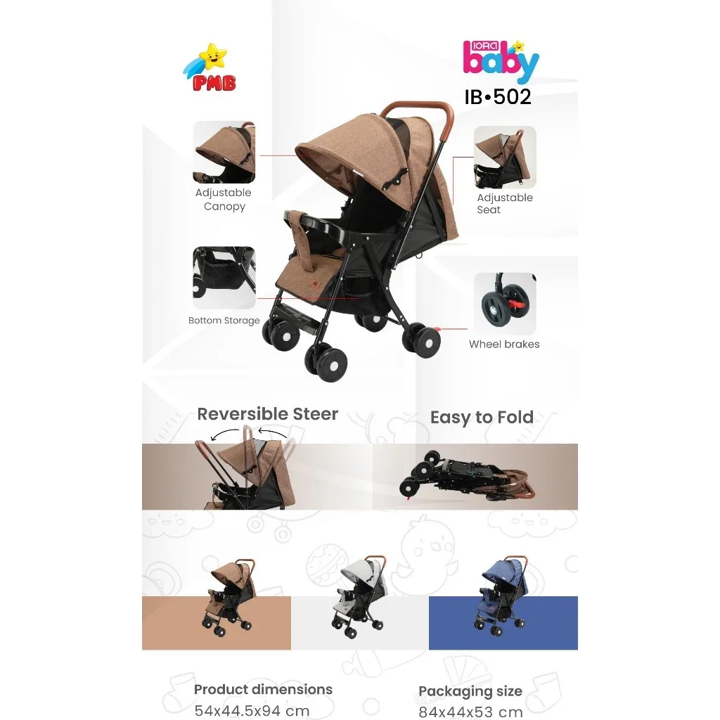 Beli Stroller Bayi Pliko 298r Online Harga Terbaik Lazada Indonesia