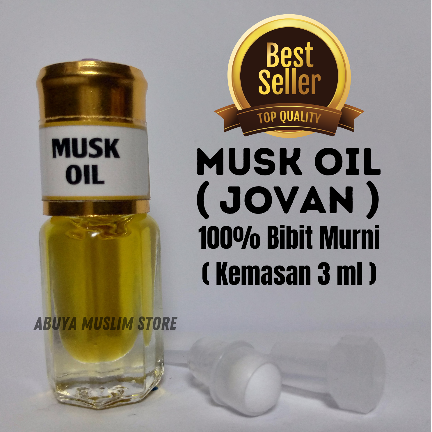 Parfum Musk Oil Jovan Murni Tanpa Campuran Minyak Wangi Jovan Musk  Oil Non Alkohol