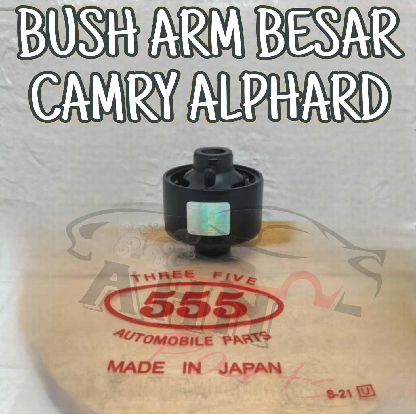 BUSHING BUSH BOS LOW ARM BIG SAYAP BESAR 555 TOYOTA CAMRY ALPHARD HARRIER PREVIA 48655-28020 Giá 77,350 Đồng*Miễn phí vận chuyển