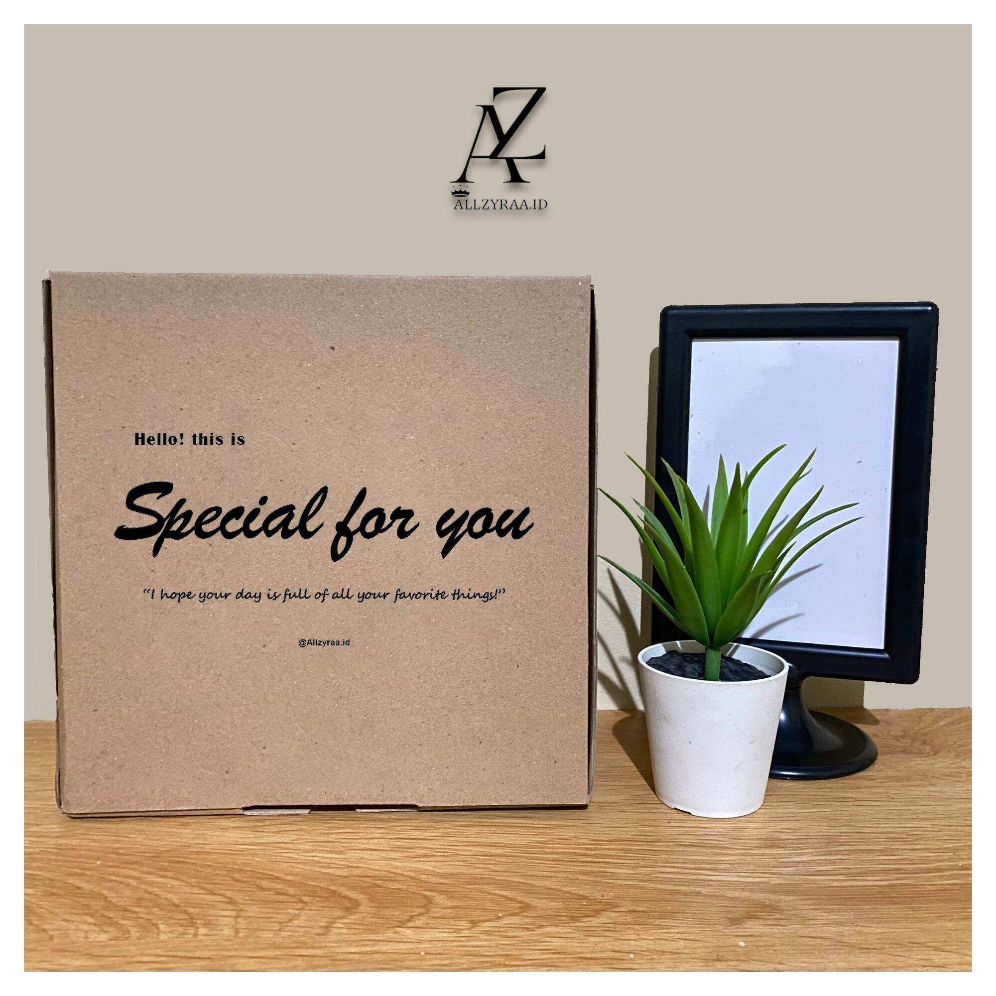 Kotak kado Box Sablon Birthday || Special for you Ukuran 25x20x5cm kotak kado premium box die cut pembungkus kado kardus