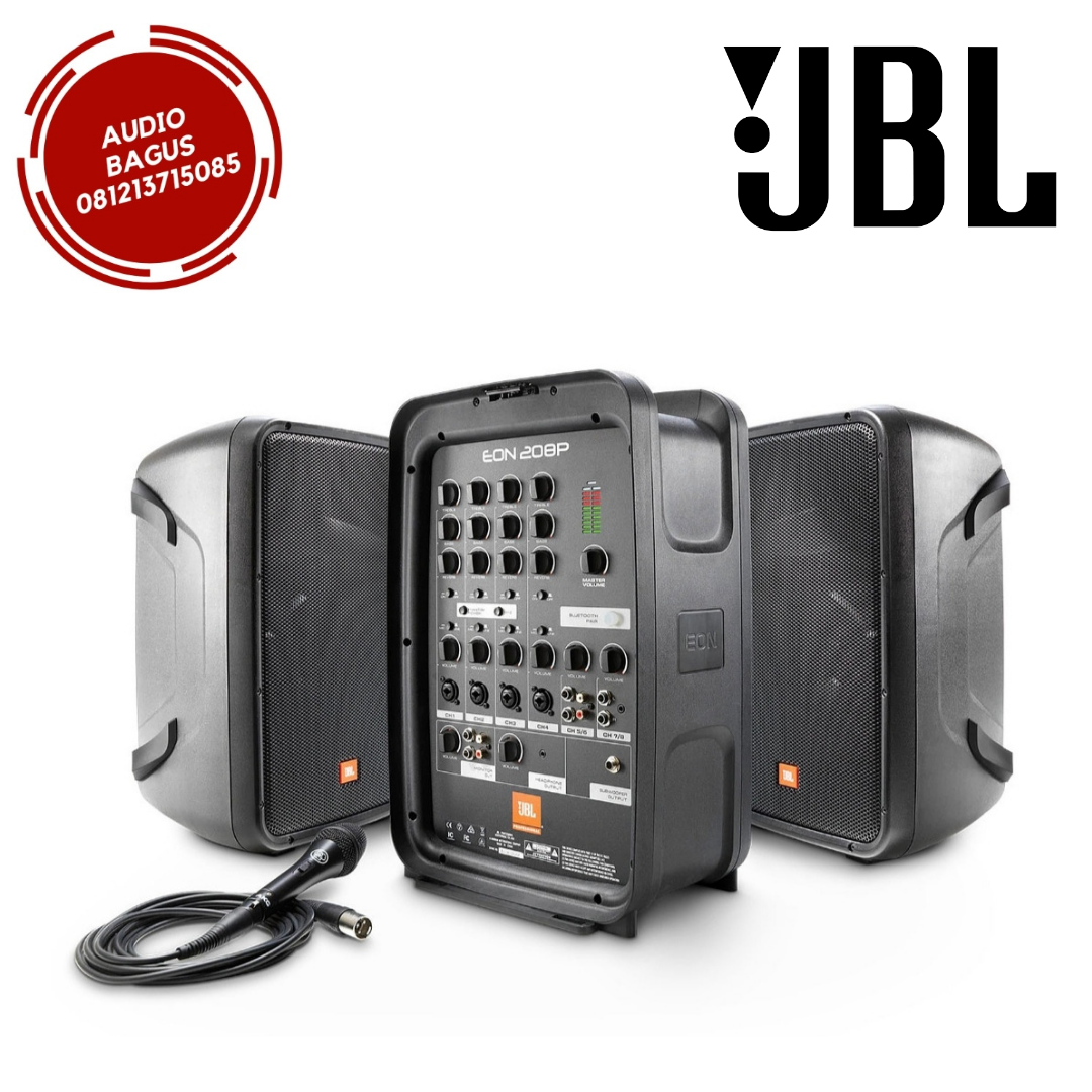SPEAKER ACTIVE PORTABLE JBL EON-208P EON 208P Lazada Indonesia