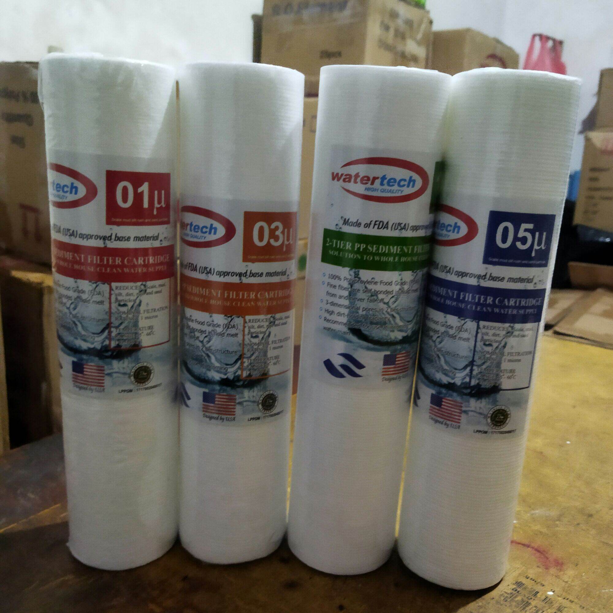 Cartridge filter air ukuran 10 inch sedimen Watertech Lazada Indonesia