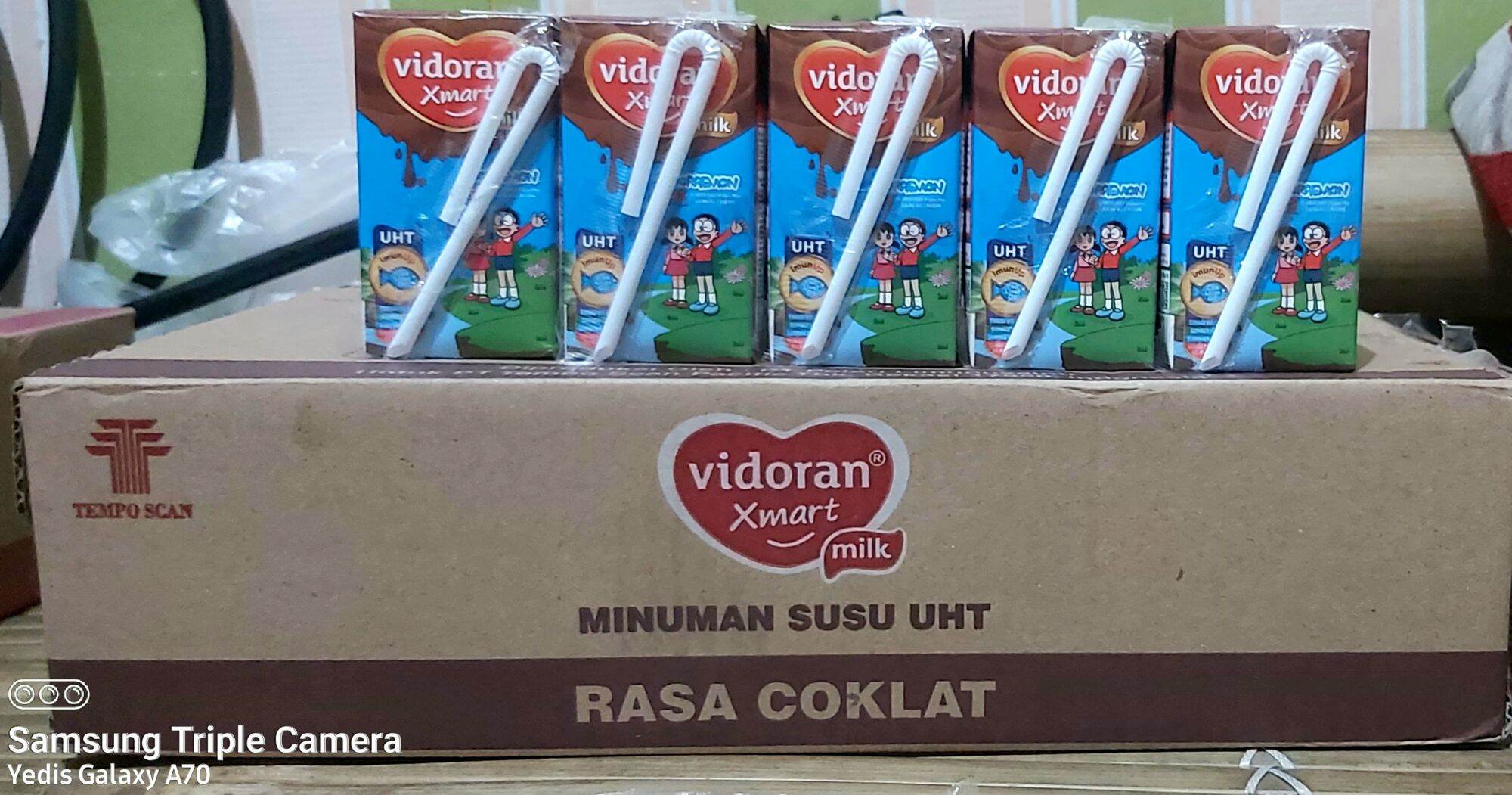 Susu Vidoran Xmart Uht 110 Ml 10 Pcs Rasa Strawberry Lazada Indonesia 9179