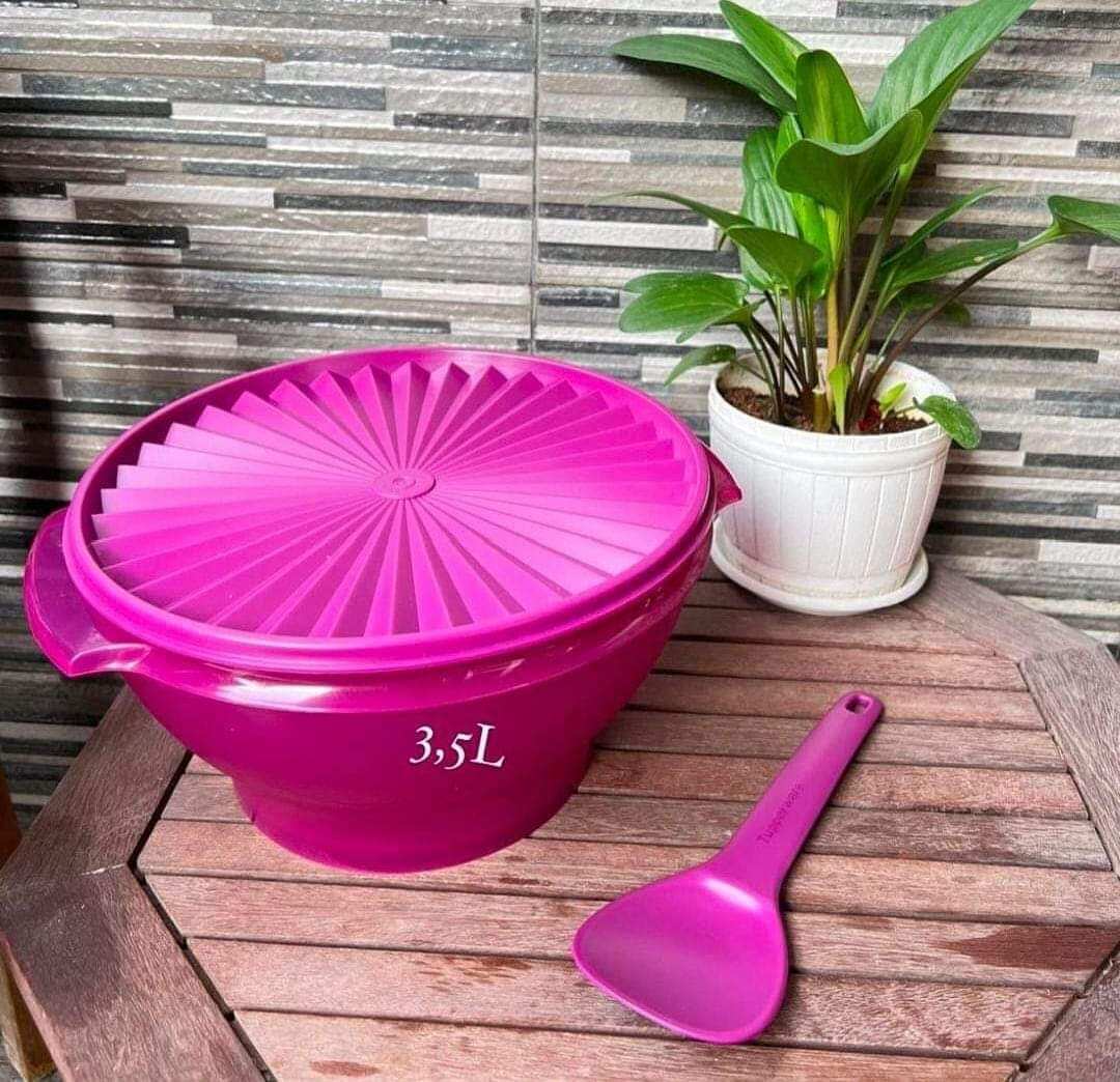 Tupperware Large Rice Bowl 3.5L 1pc Lazada Indonesia